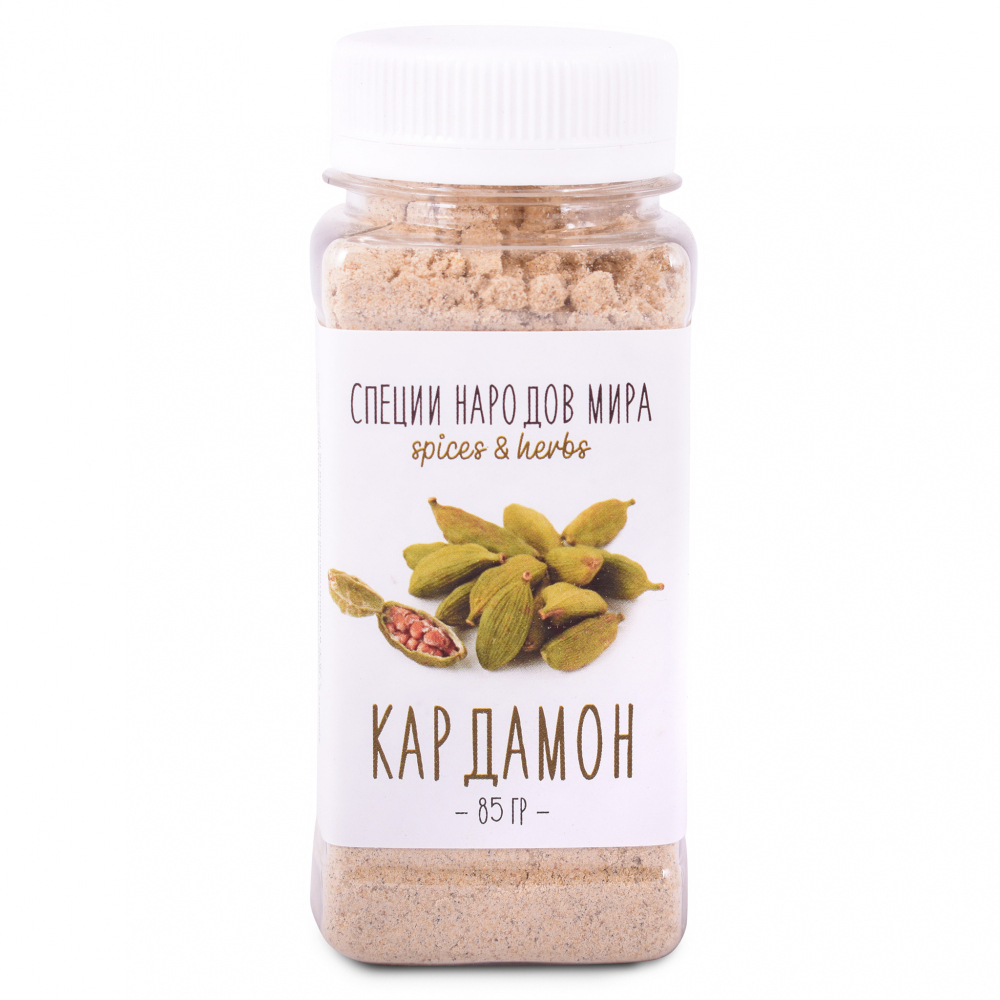 Organic Food Кардамон молотый, 85 гр ПЭТ