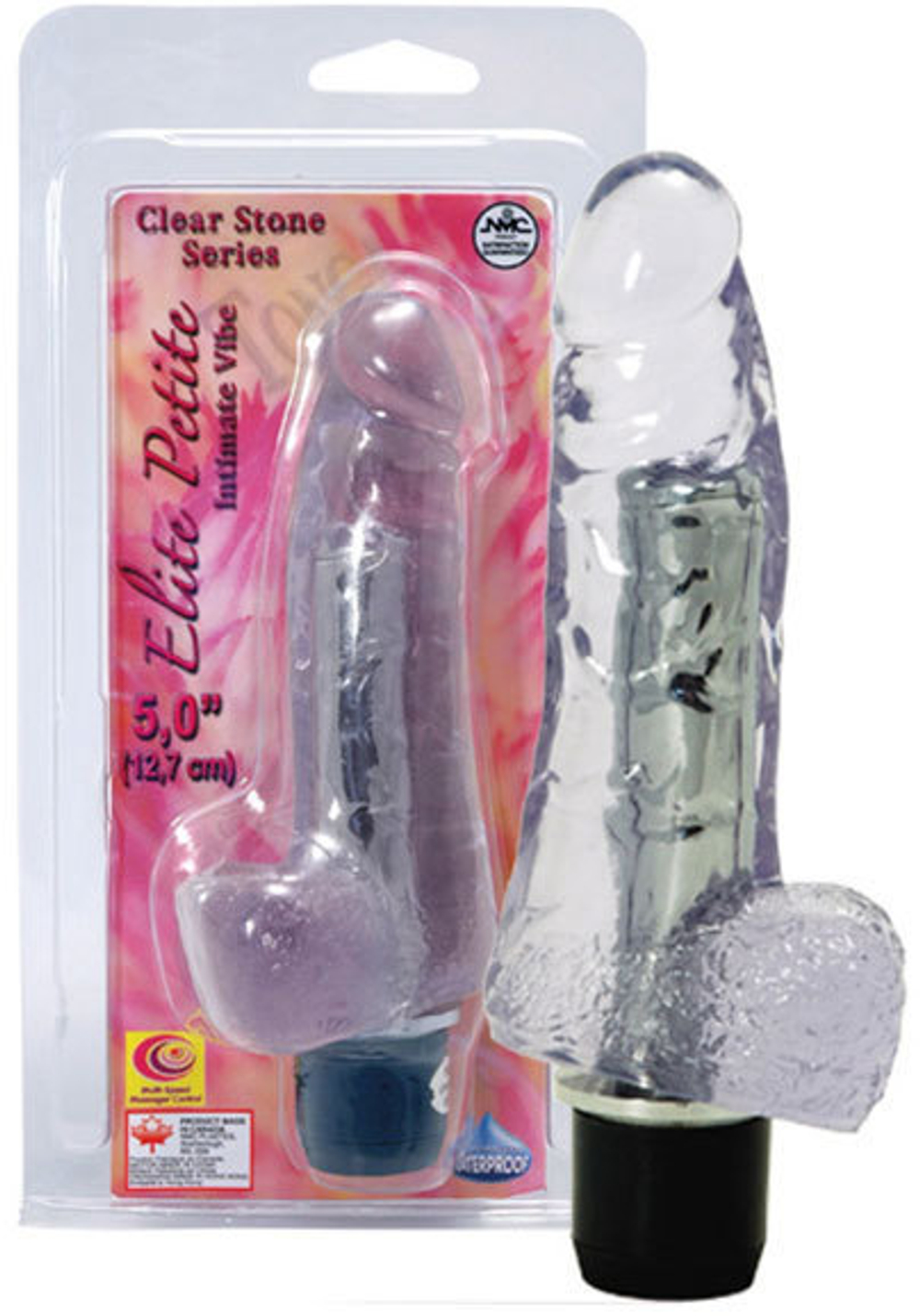 Вибратор Elite Petite прозрачный