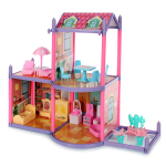 Дом для куклы с куклой и мебелью коробка ABL1008