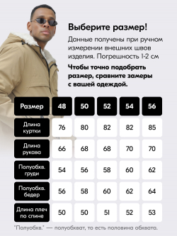 Парка мужская зимняя удлиненная с мехом горчичного цвета 8757G