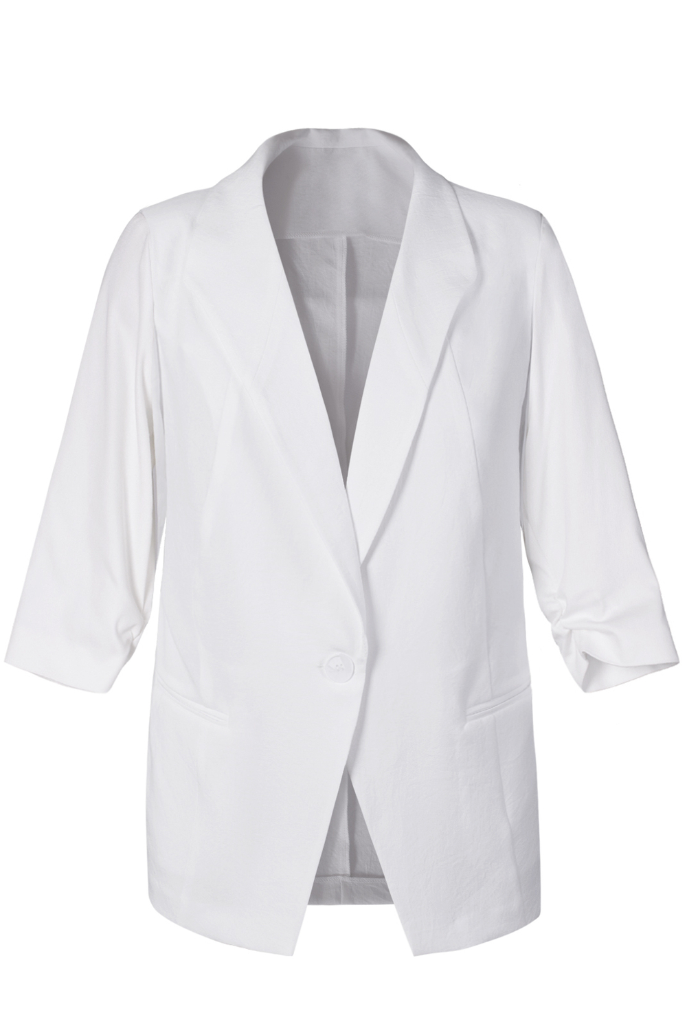 Жакет женский 3288АПА, молочный #259Мол043288АП