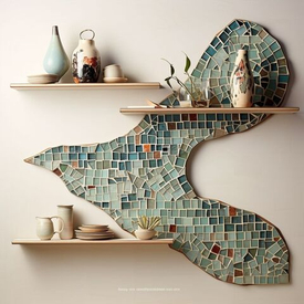 Ручная и компьютерная работа в производстве мозаики