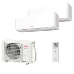 Мультисплит система на 2 комнаты Fujitsu ASYG07KMCC + ASYG09KMCC / AOYG14KBTA2