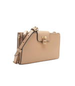 кожаная сумка-мессенджер Michael Kors - коричневый(32S3GR0C1L)