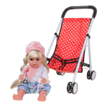 Коляска для кукол сидячая, пакет 894A