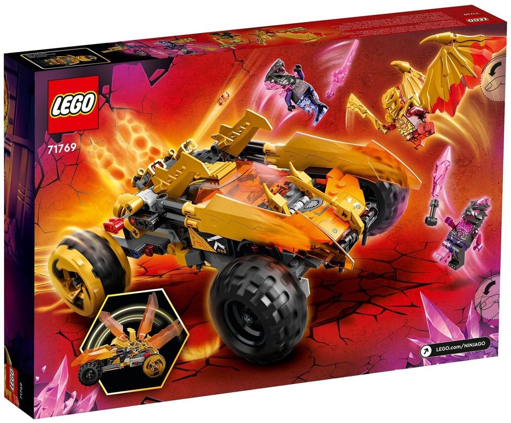 Конструктор LEGO NINJAGO 71769 Драконий вездеход Коула