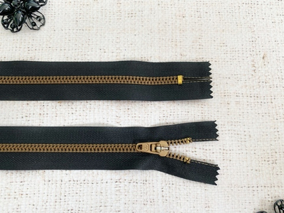 Молния трактор пластик п/а усиленная, Т7, 18 см, чёрный