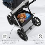 Коляска 2в1 Sweet Baby Vento Silver Blue
