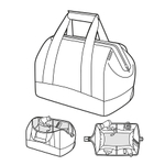 Сумка allrounder m millefleurs