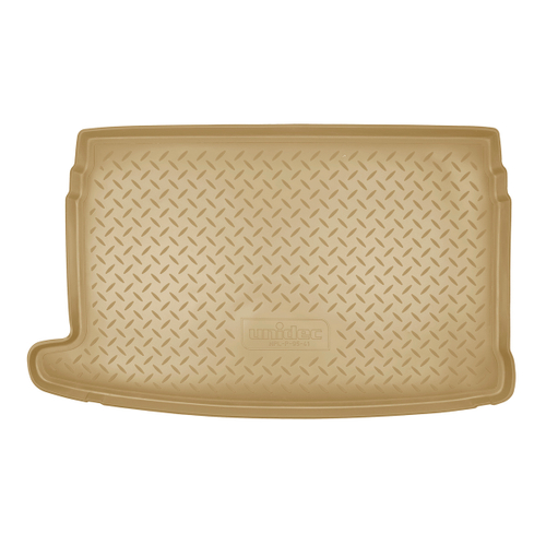 Коврик в багажник Norplast/Unidec для Volkswagen Polo в кузове HB (2009-) Бежевый, полиуретан, арт.NPL-P-95-41-B