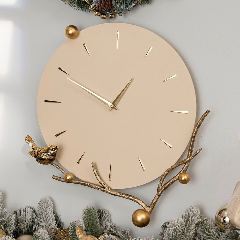 Часы настенные Терра Бранч Амбер Айвори