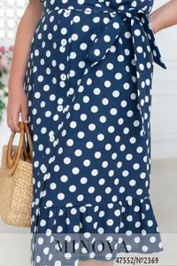 Платье 2369-джинс Minova