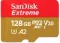 Карта памяти MicroSD 128Гб SanDisk Extreme (SDSQXAA-128G-GN6MN)
