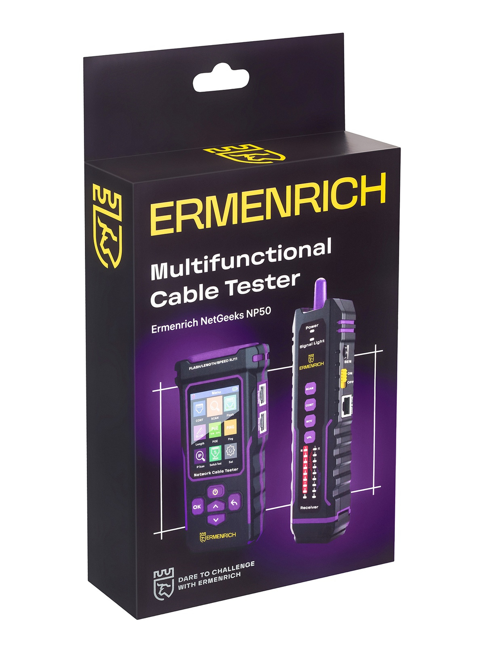 Многофункциональный кабельный тестер Ermenrich NetGeeks NP50