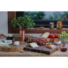 Teakhaus Доска разделочная торцевая Butcher Block 31х31 см