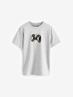 Футболка для мальчика Next E45-246, 3 шт., Серый, Белый, Темно-синий