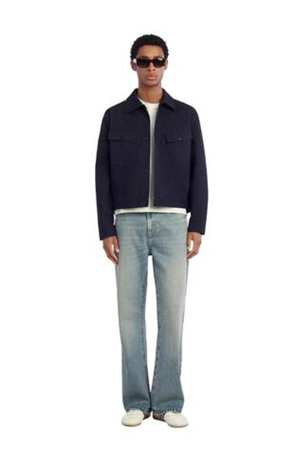 ZARA ДЖИНСЫ FLARE FIT, ТЕМНО-СИНИЙ