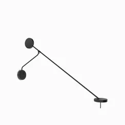 Настенный светильник Norr 105 см, черный