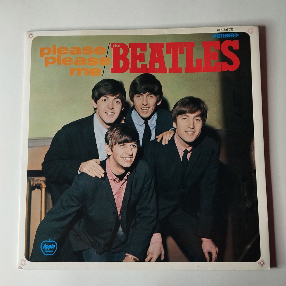 Винтажная виниловая пластинка LP The Beatles Please Please Me (Japan 1973) (No Obi) Twist And Shout