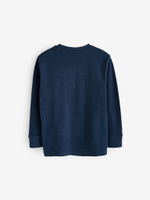 Лонгслив для мальчика Next 681-867, Темно-синий