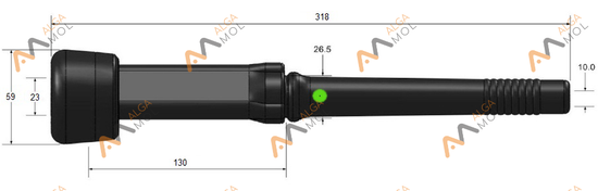 Сосковая резина треугольная IP15VS,вентилируемая, Китай