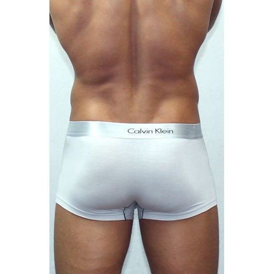 Мужские трусы боксеры светло-серые Calvin Klein Bold