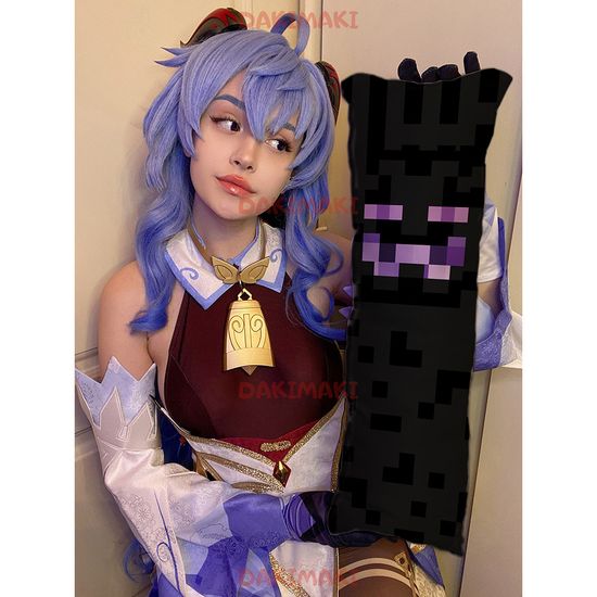 Мини дакимакура Эндермен Майнкрафт | Minecraft арт. M1229, 60х20 см