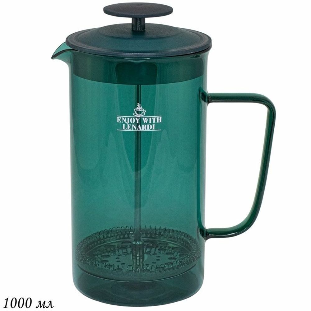 Lenardi 139-006 Френч-пресс 1000мл. в под.уп.(х12)Стекло
