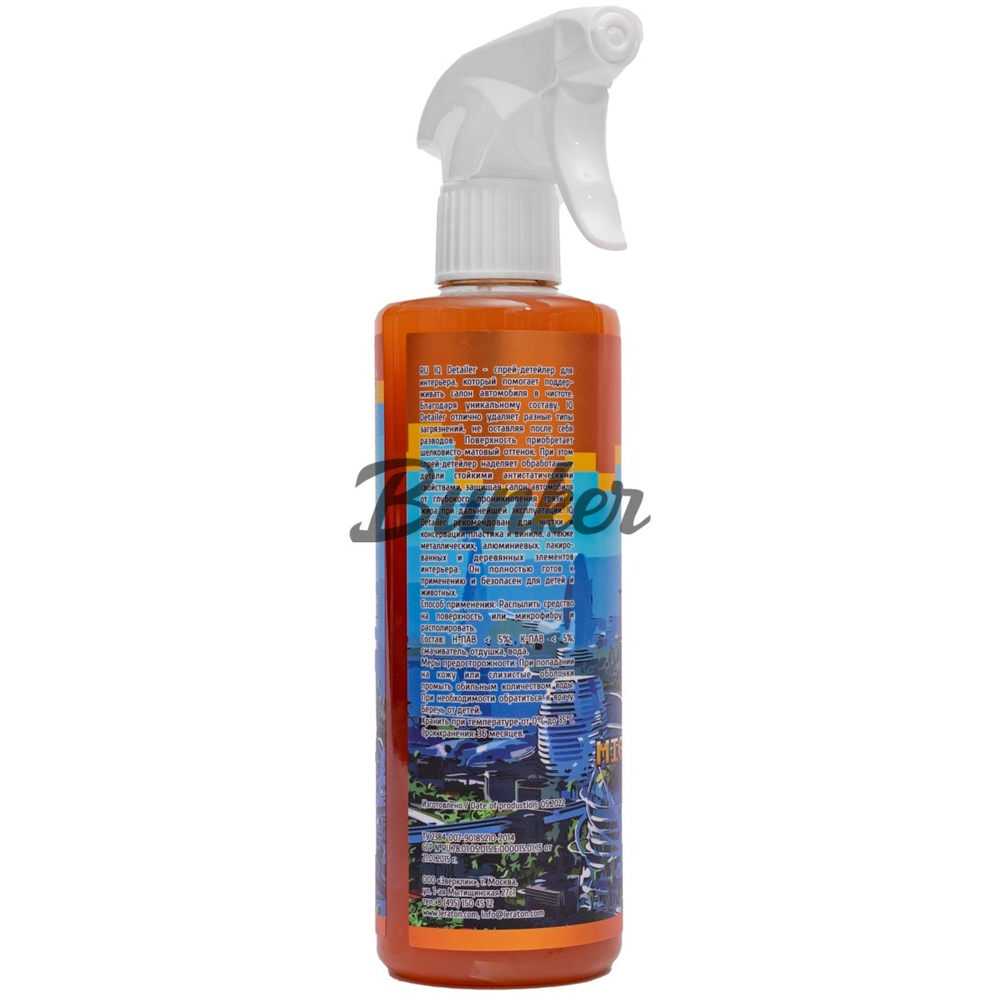 Детейлер-спрей для интерьера LERATON IQ Detailer MICROFIBERTON 473мл