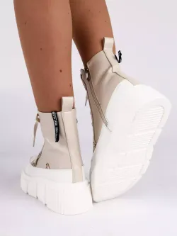Ботинки женские  на платформе