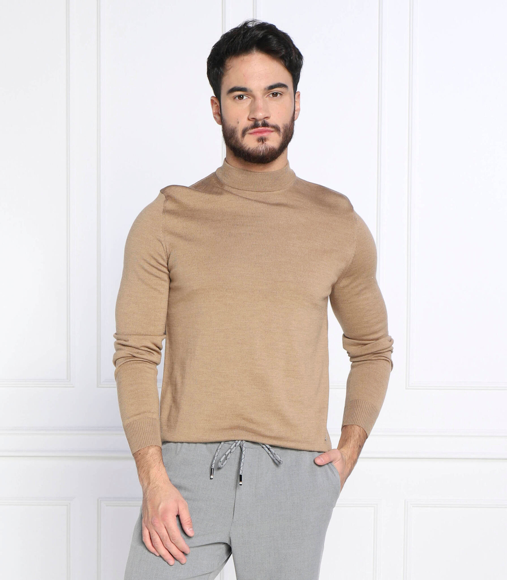 Хлопковый свитер davide Joop! - бежевый(30032606)