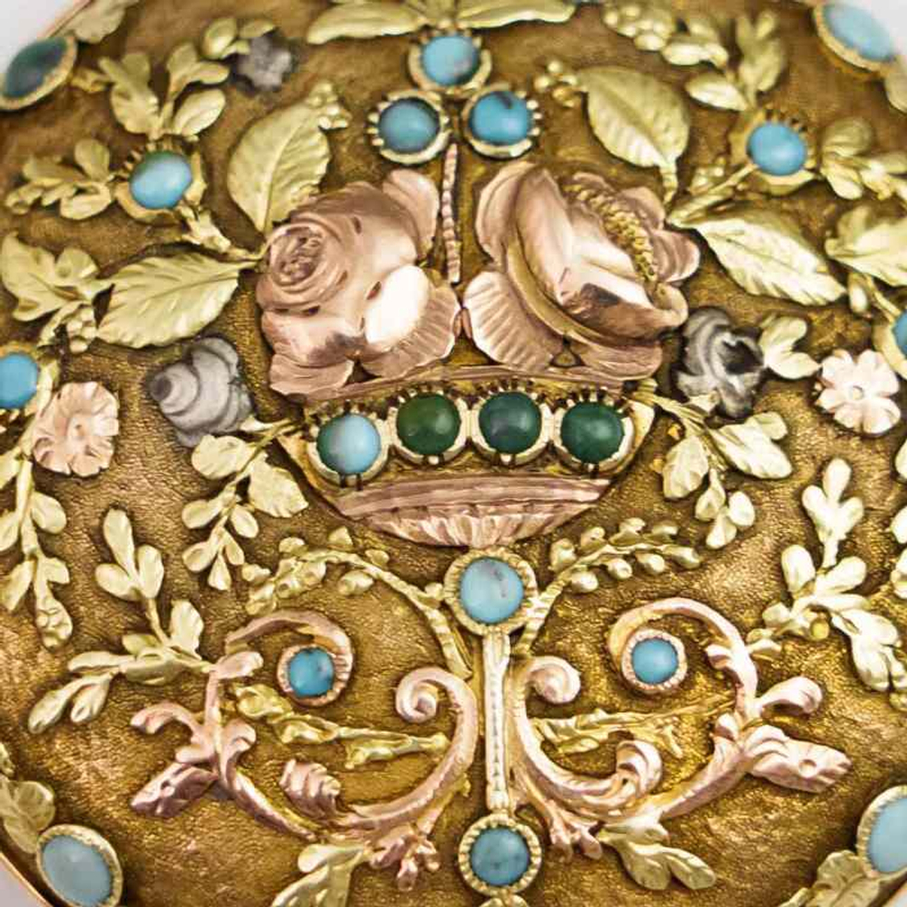 Антикварные карманные часы эпохи Ампира