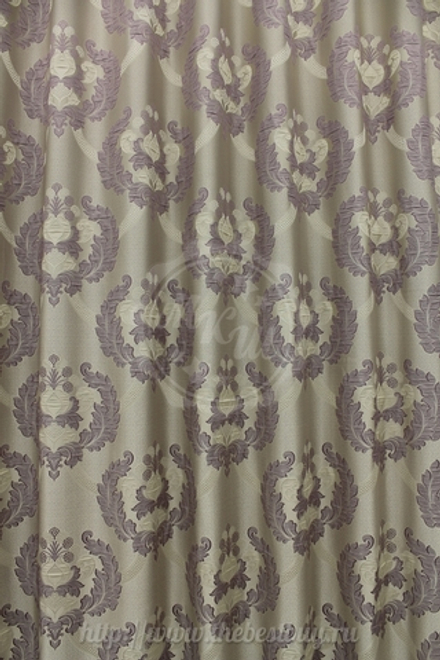 Штора для гостиной: Сильвана (S067-4) - 200х260 см. - сиреневый