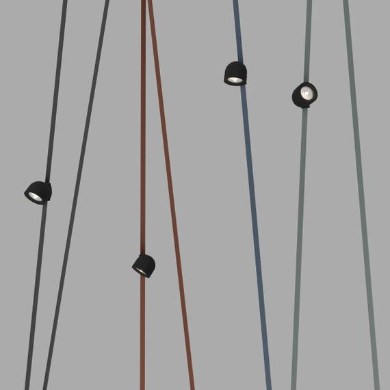 Трековый светодиодный светильник Denkirs Belty Spot DK5540-BK