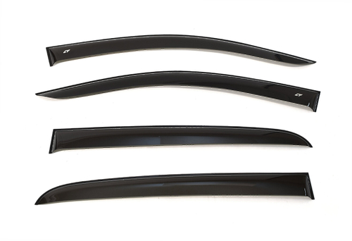 Дефлекторы боковых окон Cobra Tuning на Hyundai Getz хэтчбек 5 дв. 2002 широкие арт.HE20502