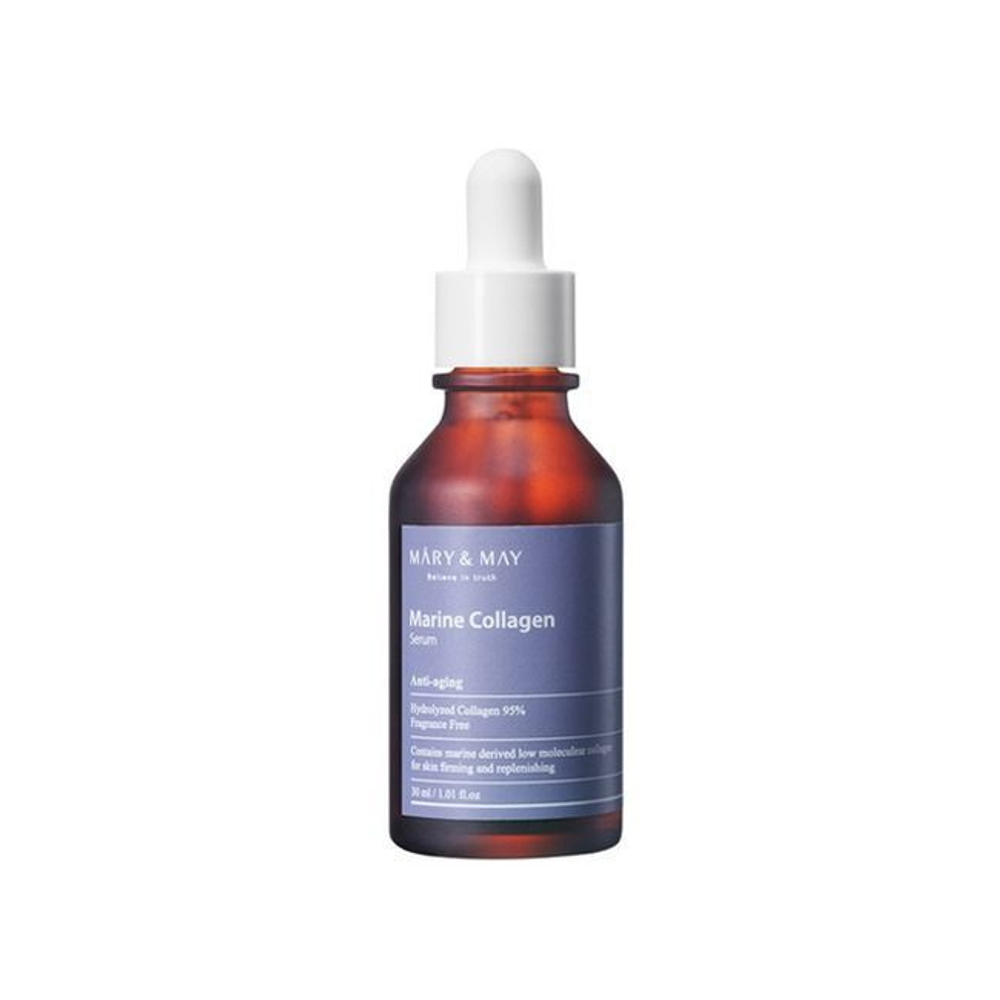 Mary&May Сыворотка антивозрастная с морским коллагеном  Marine Collagen Serum 30ml