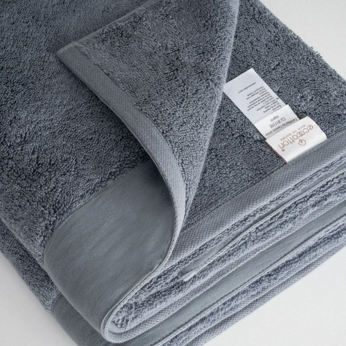 Полотенце из органического хлопка Pure Cotton 80х150 синий