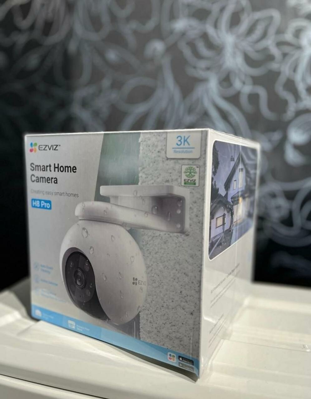 EZVIZ H8 Pro 5 МП поворотная Wi-Fi камера c распознаванием людей и авто.