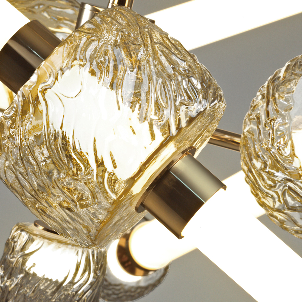 Люстра подвесная Odeon Light 5426/54CL KLIFF