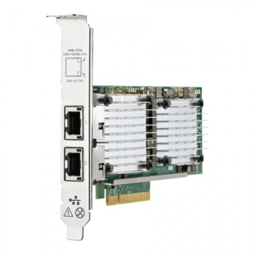 Сетевой адаптер HP Ethernet Adapter, 530T, 2x10Gb, PCIe (2.0), Broadcom (656596-B21, 657128-001, 656594-001)