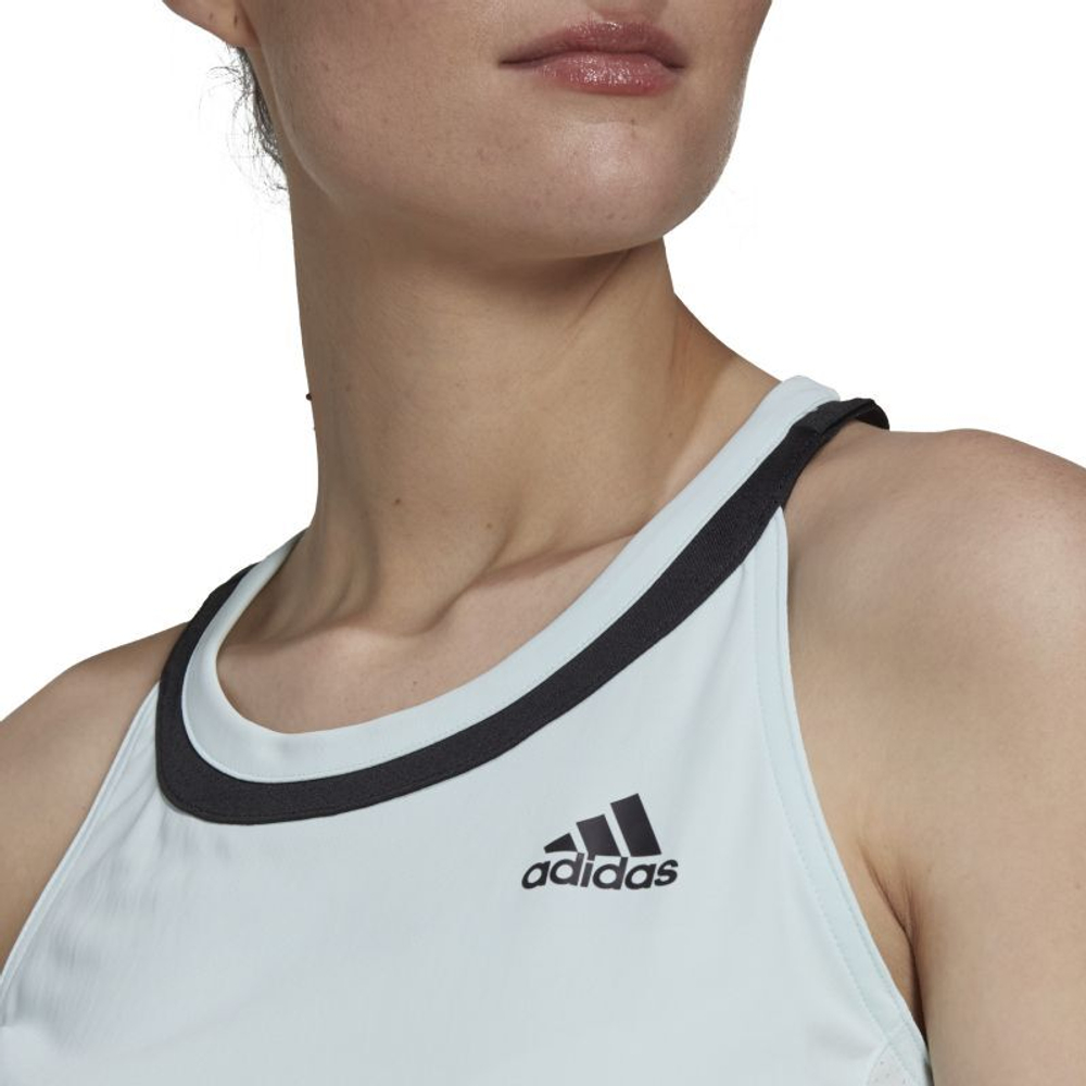 Женский топ теннисный Adidas Club Tank - almost blue