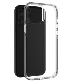 Прозрачный двухкомпонентный чехол на телефон iPhone 13 Pro Max, серии Ultra Hybrid от Caseport