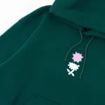 Худи Меч FW23 HD Warm Flower Pine Green