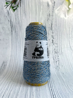 Трикотажная пряжа Льняная вспушенный с мулине