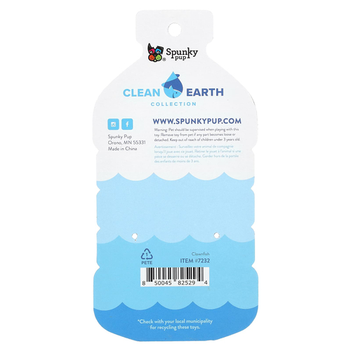 Spunky Pup, Clean Earth Collection, рыба-клоун, 1 игрушка