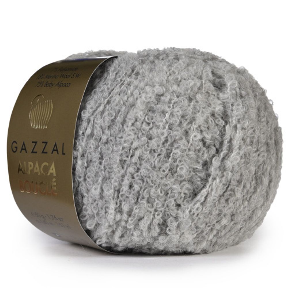 Пряжа Gazzal Alpaca Boucle (128)