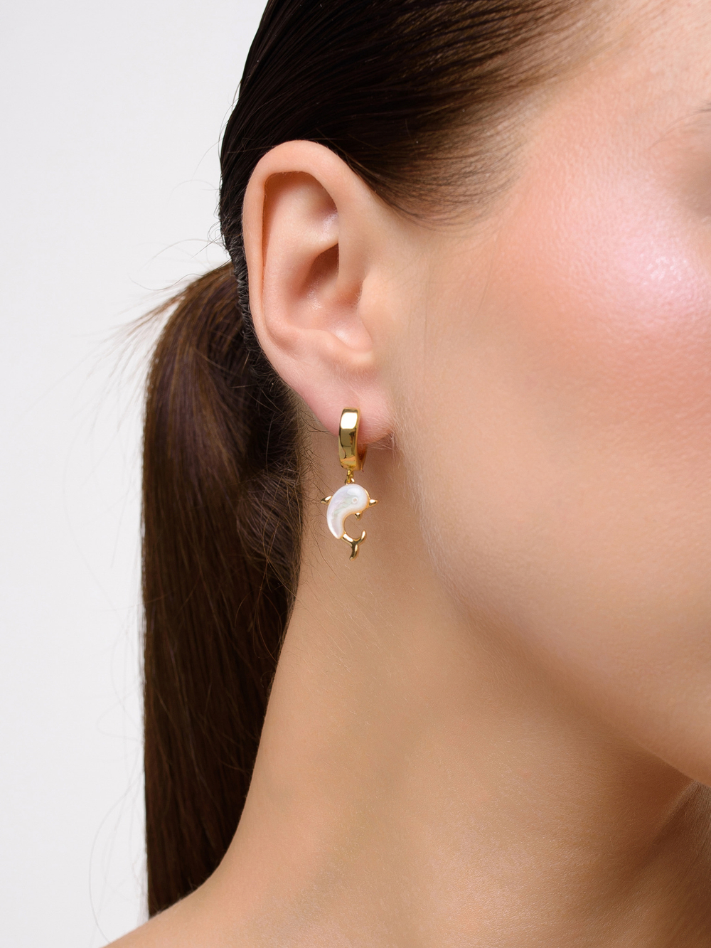 Серьги "Dolphin" Gold