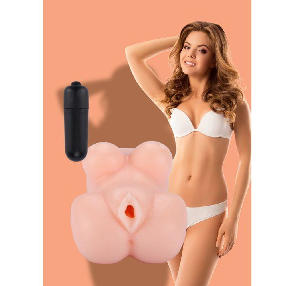 Телесный мастурбатор-вагина Lisa (Цвет: телесный)