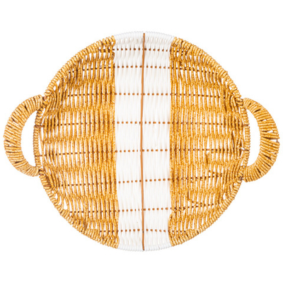 Корзинка с ручками коллекция "Натурель" 25*5/7см