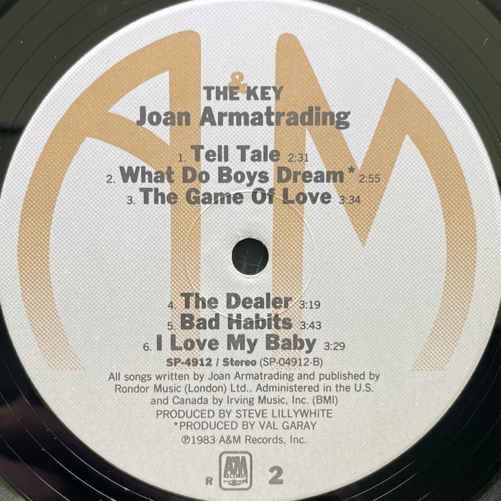 Joan Armatrading ‎– The Key (США 1983г.)